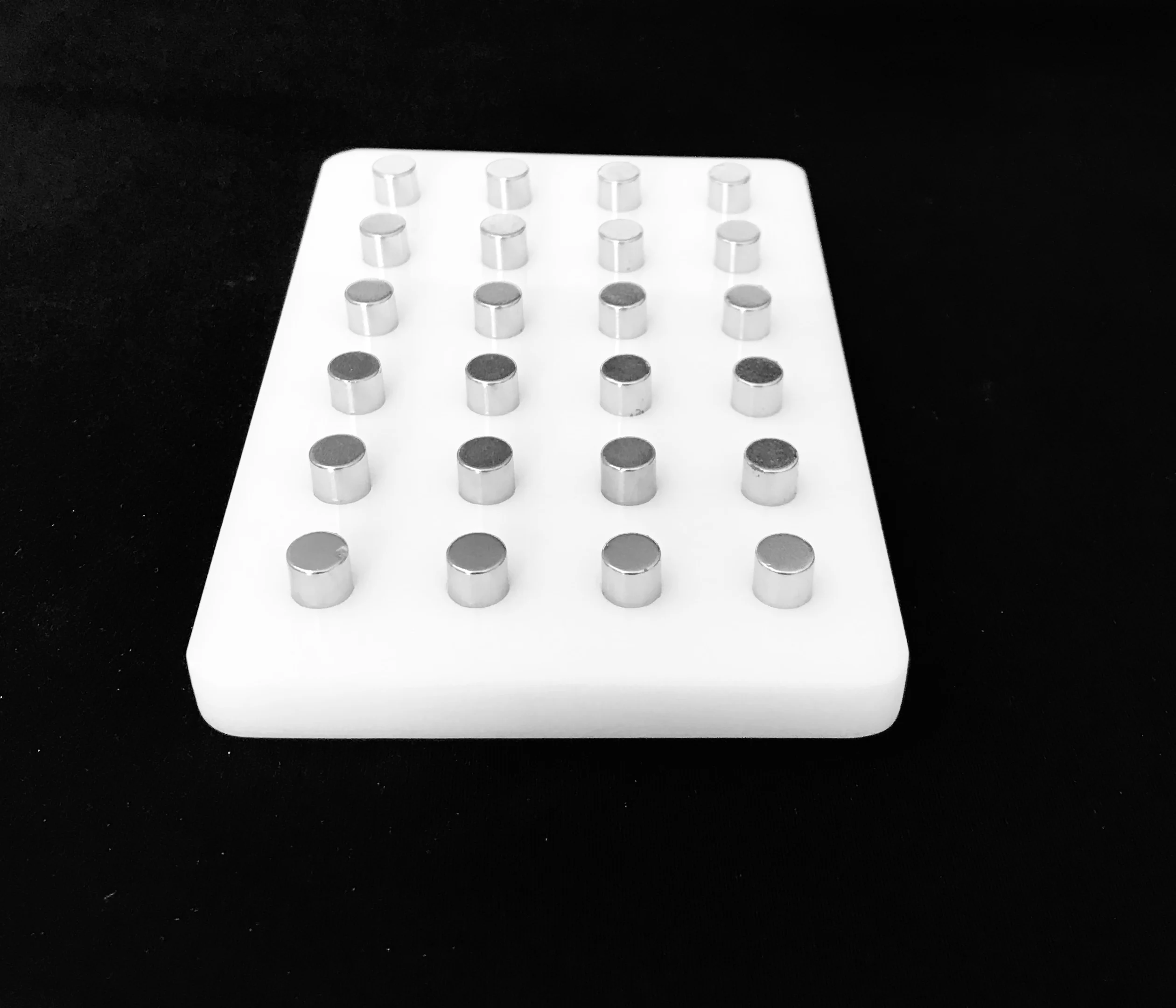 96-well plate Biological magnetic beads experiment magnetic frame Aluminum alloy magnetic separation frame