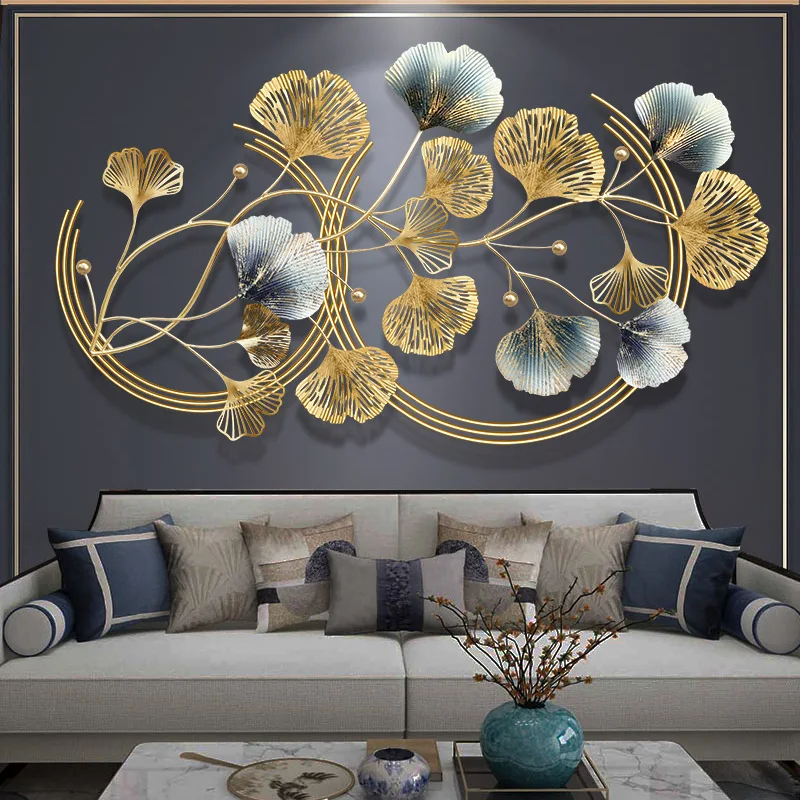 

Ginkgo Leaf Wall Decoration Living Room Wall Decoration Pendant Three-dimensional Wall Hanging