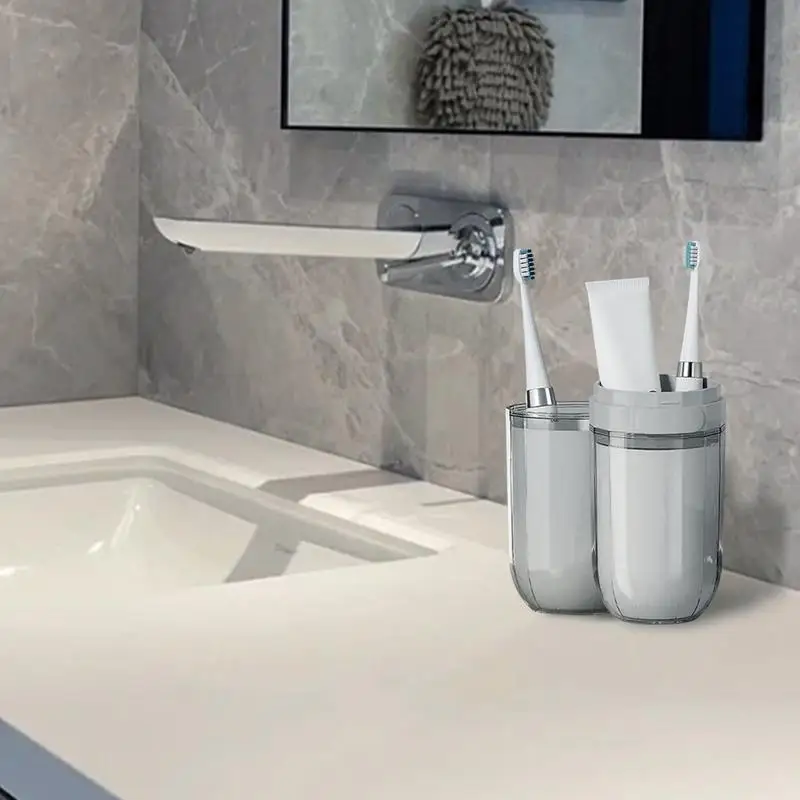 Travel Toothbrush Holder Toothbrush Storage Carrier Countertop Storage Organization Toothbrush And Toothpaste Case For School