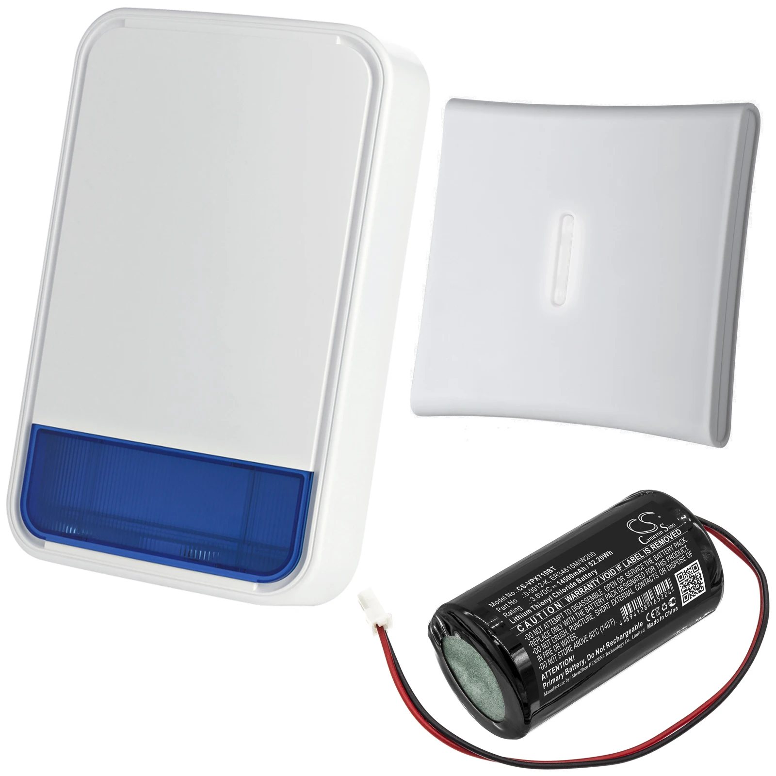 

Аккумулятор CS 14500 мАч для Visonic 09912K 0-9912-K 88030498 ER34615M ER34615M/W200 ER34615M/W200(A)