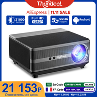 ThundeaL Full HD 1080P Projector WiFi LED 2K 4K Video Movie Beam TD98 TD98W Android Projector PK DLP Home Theater Cinema Beamer