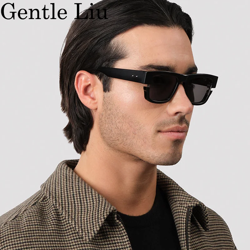 Vintage Square Sunglasses Men Women 2025 Luxury Brand Design Fashion Classic Sun Glasses For Male UV400 Shades Retro Eyewear