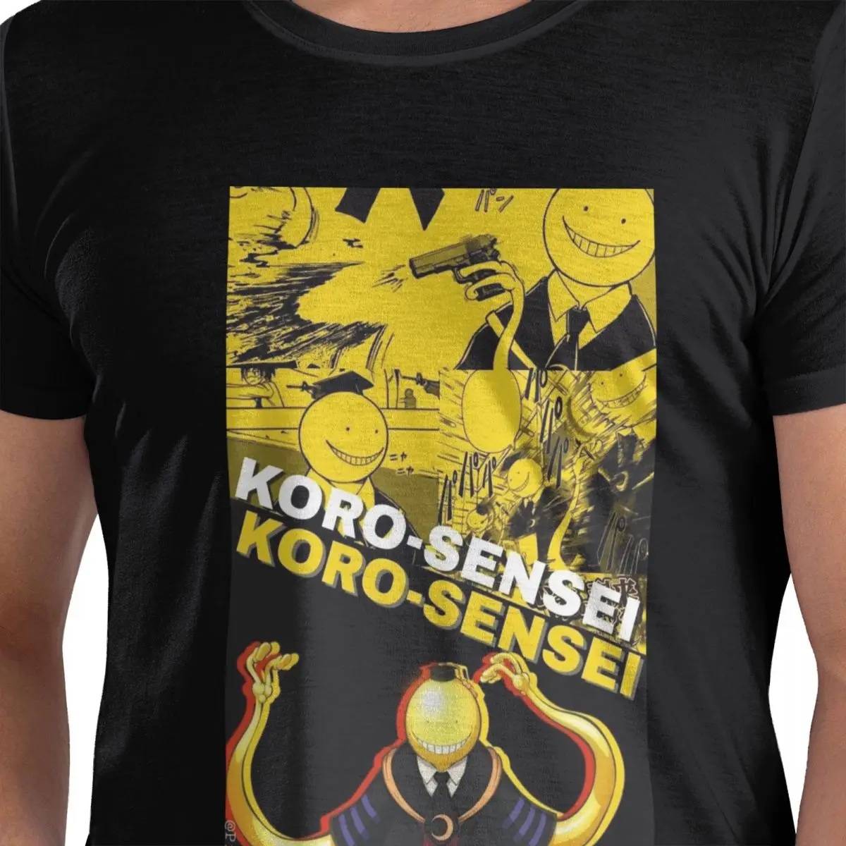 

Футболка Assassination Classroom Octopus Koro Sensei из 100% хлопка, мужские модные футболки, мужские футболки с круглым вырезом и коротким рукавом, S-6XL
