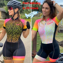 XAMA Pro Professional Triathlon Suit para mulheres, skinsuits de ciclismo, macacão macacão, 20D Kits, preço baixo, 2023