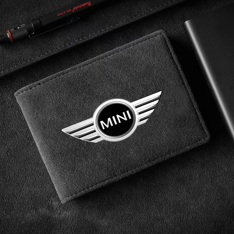 Auto Driver License Bag Credit Card Bag ID Business Card For BMW MINI Cooper One JCW Clubman Countryman R56 F55 F56 R57 R58 R59