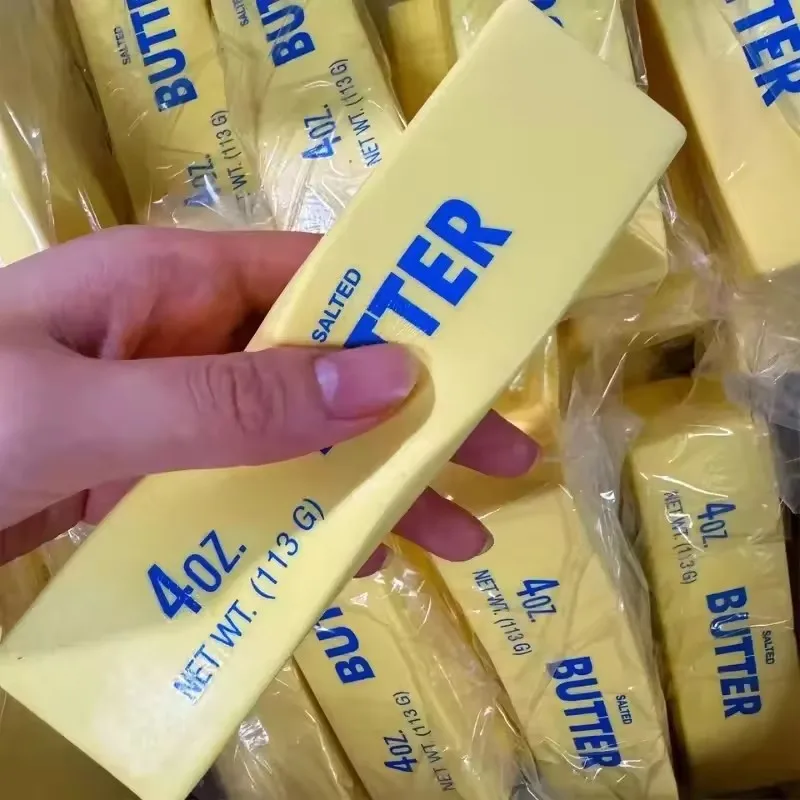 1 قطعة عصا الزبدة اسفنجي تقلص لينة ضد الإجهاد ألعاب متململة للبالغين انتعاش بطيء الأطراف ألعاب المهرجانات هدايا عيد الميلاد