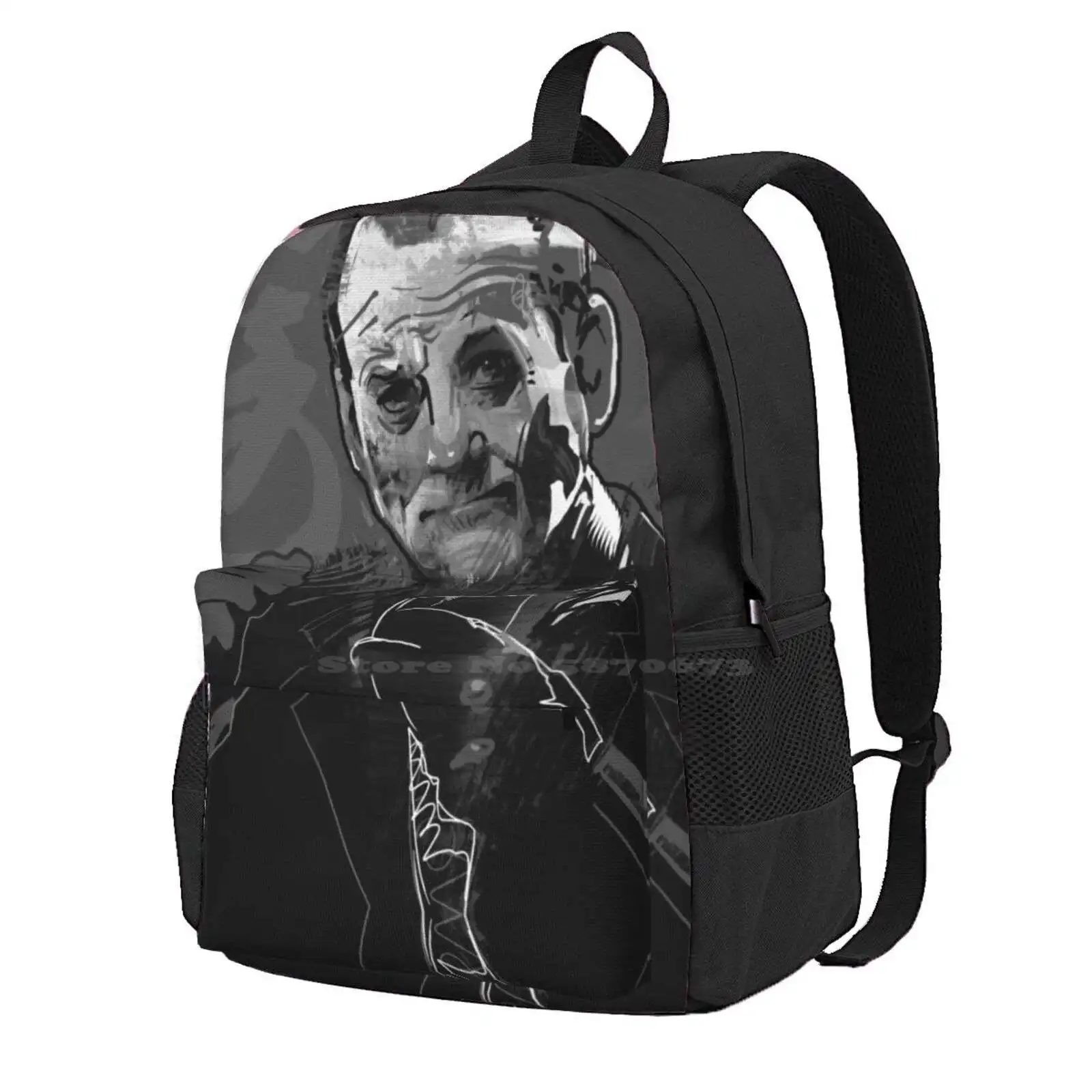 It'S Suntory Time - Bill Murray Hot Sale Schoolbag Backpack Fashion Bags Portrait Movie Murray Bill Scarlett Jimiyo Lost In