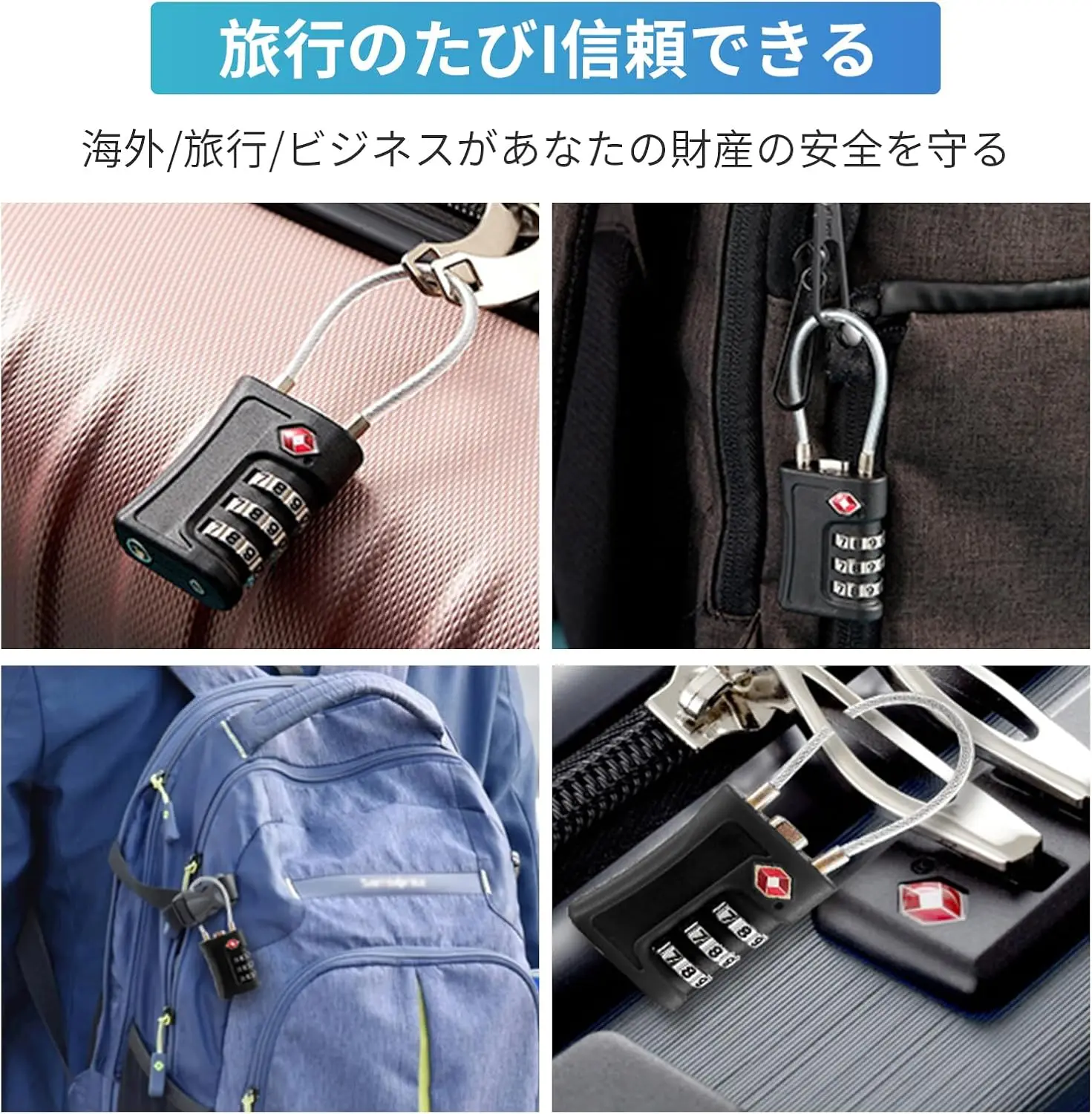 TSA 3 Digit Combination Lock New Anti-theft Security Tool Customs Password Lock Padlock Suitcase Luggage Coded Lock Travel