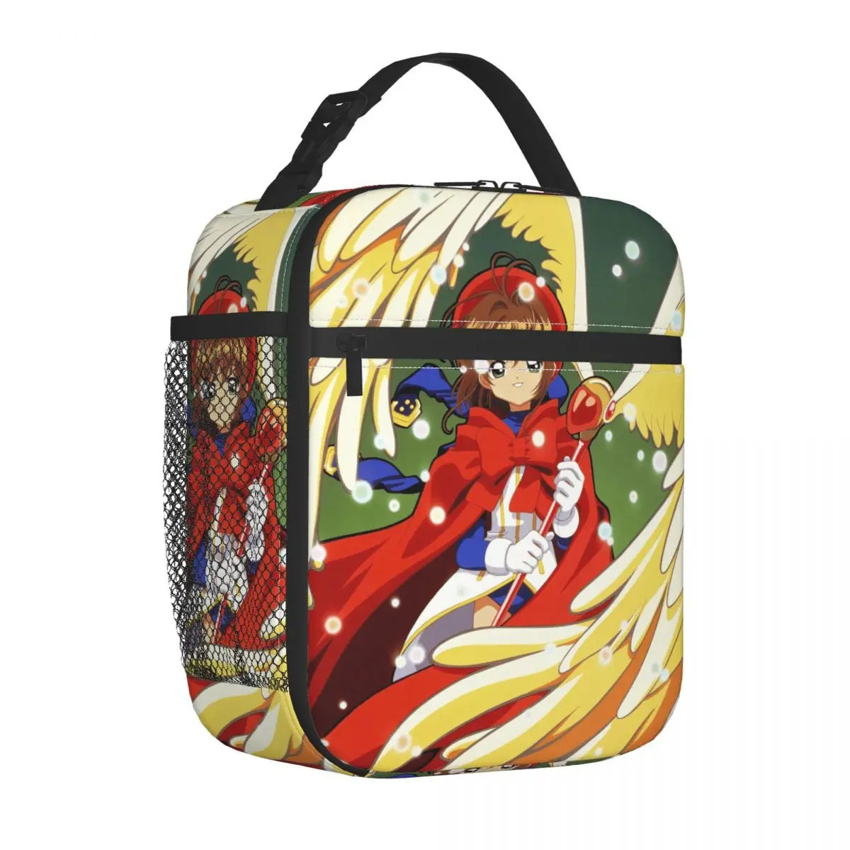 

Anime Cardcaptor Sakura Accessories Insulated Lunch Bag For Picnic Food Container Reusable Cooler Thermal Bento Box