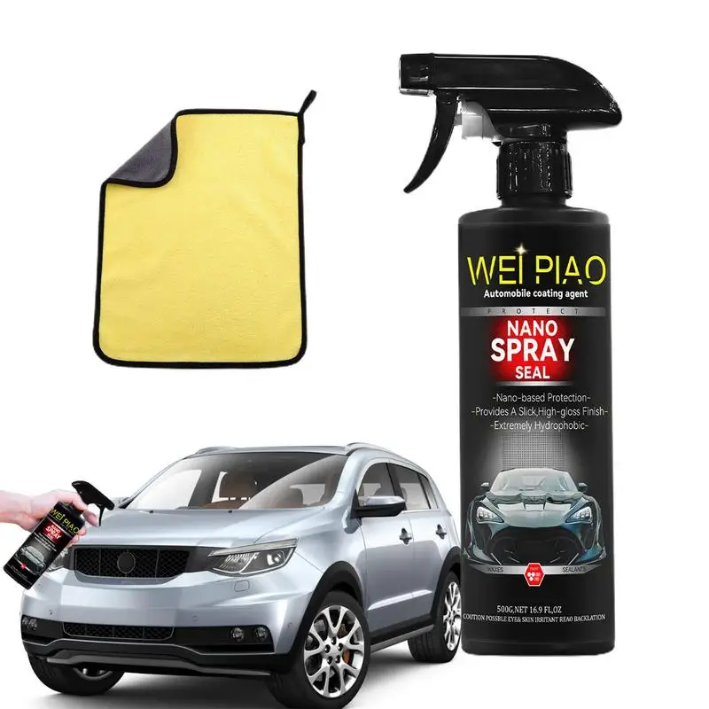 

500ml Nano Ceramic Car Coating Ceramic Coating For Auto Paint Auto Paint Polish Wax Spray Agent Auto Scratch Protector Liquid