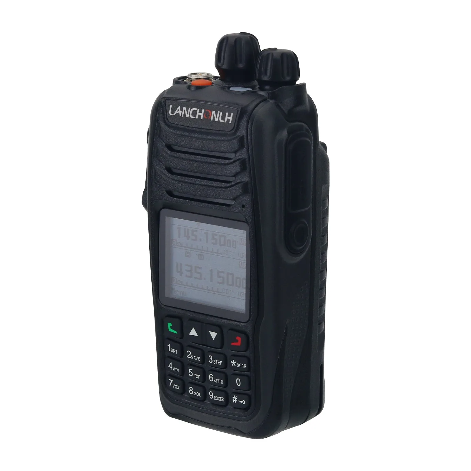 HG-UV79UV 10W 5KM Bluetooth Walkie Talkie VHF UHF Radio Transceptor de mano con banda de aviación