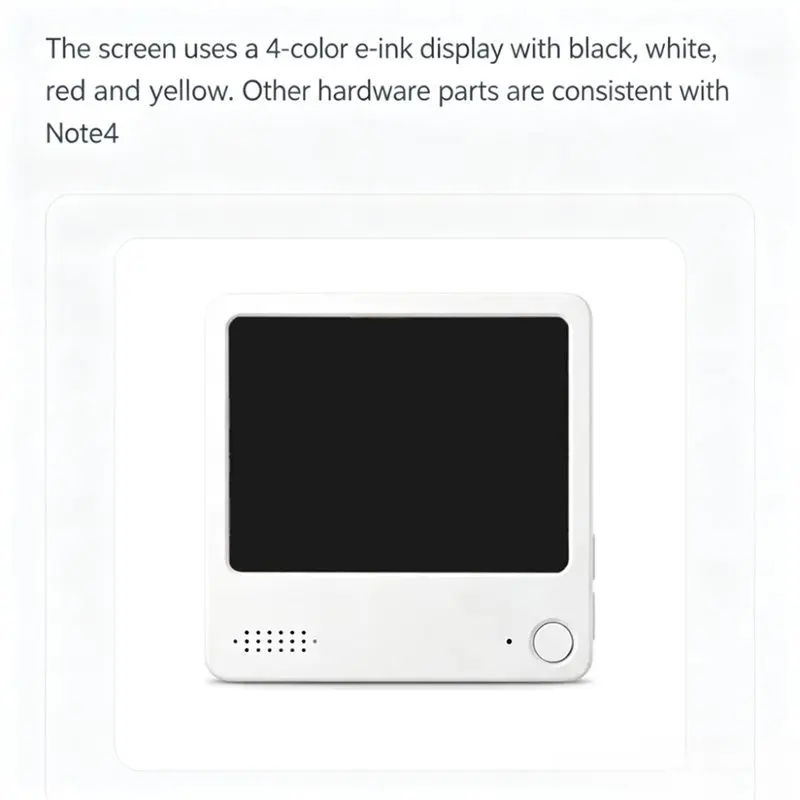 【PHONE ACCESSORY】AI E Ink Memo Note ESP 32 Voice & Wi Fi Development Board AI Dialogue Desk Decor Desktop Gadget