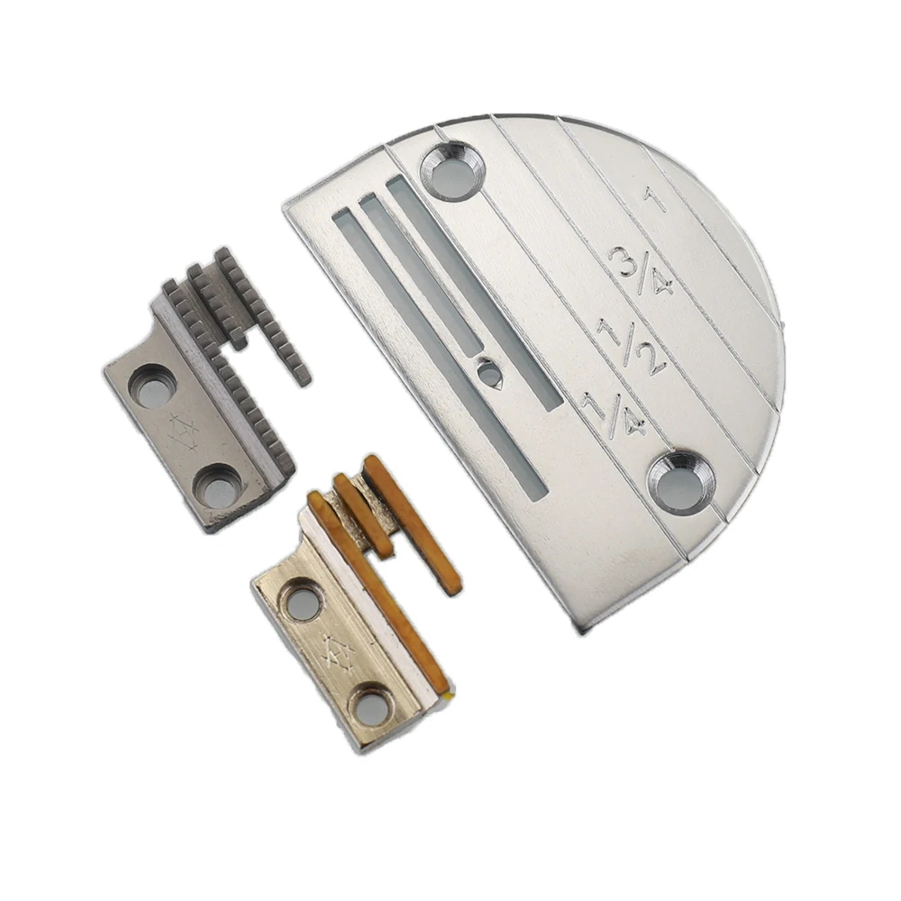 Single Needle Electronic Lockstitch Sewing Machine Throat Plate E18 E20 Feed Dog Presser Foot P351 Fit JUKI BROTHER JACK SINGER