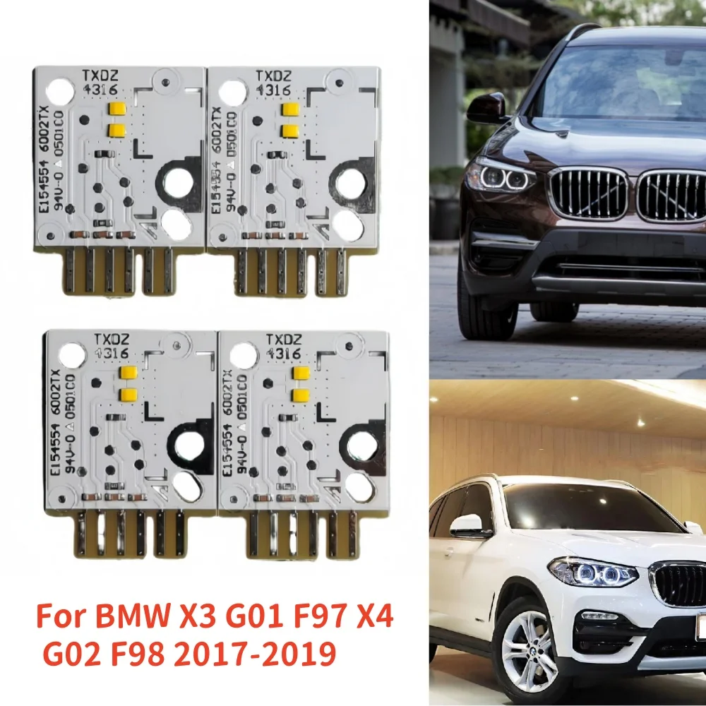 

Daytime Running Light Boards 63117466102 For BMW 2017-2019 X3 G01 F97 X4 G02 F98 LED Headlight White Light Source DRL LED Chips