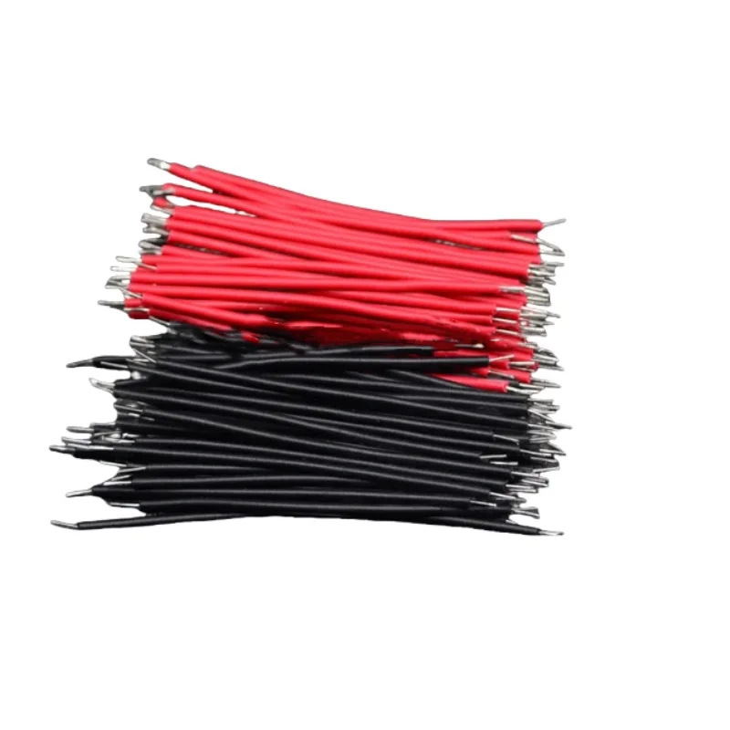 22 24AWG Double headed tinned wire jumper 22 24AWG electronic connection wire 0.8mm welding wire wire wire 10 15 20cm