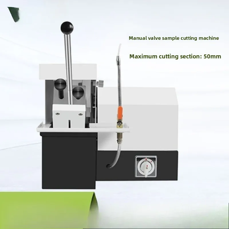 Specimen cutting machine with water cooling device Automatic steel cutting Safety protection Metallographic small cutting