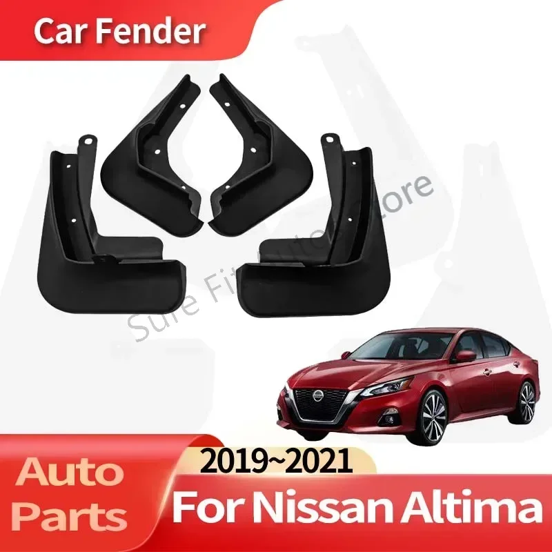 

Auto Accessories For Nissan Altima 2019~2021 Lining Car Fender Anti-sand Splash Mud Guard Skin Punch-free Installation Car Tools