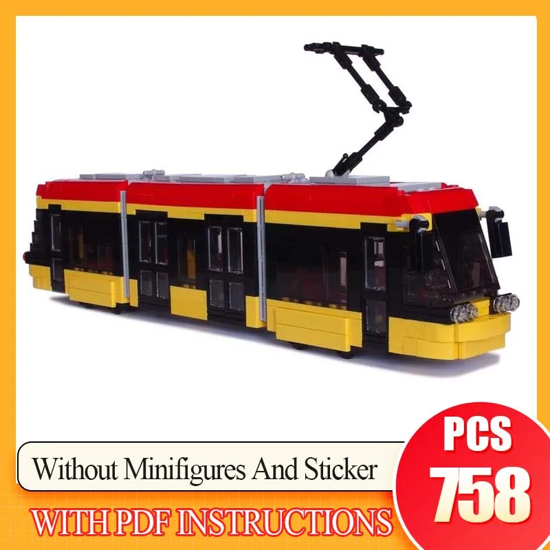 

Строительные блоки MOC, Великобритания, высокоскоростной поезд, сделай сам, сборка кирпичей, модель города, транспортная коллекция, дисплей, креативные игрушки, подарки