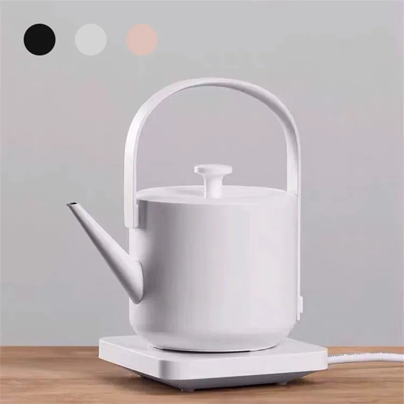 XiaoTi Electric Kettle Beautiful Retro Style 304 Stainless Steel Electric Kettle For Home Office Hotel Fast Boiling Teapot