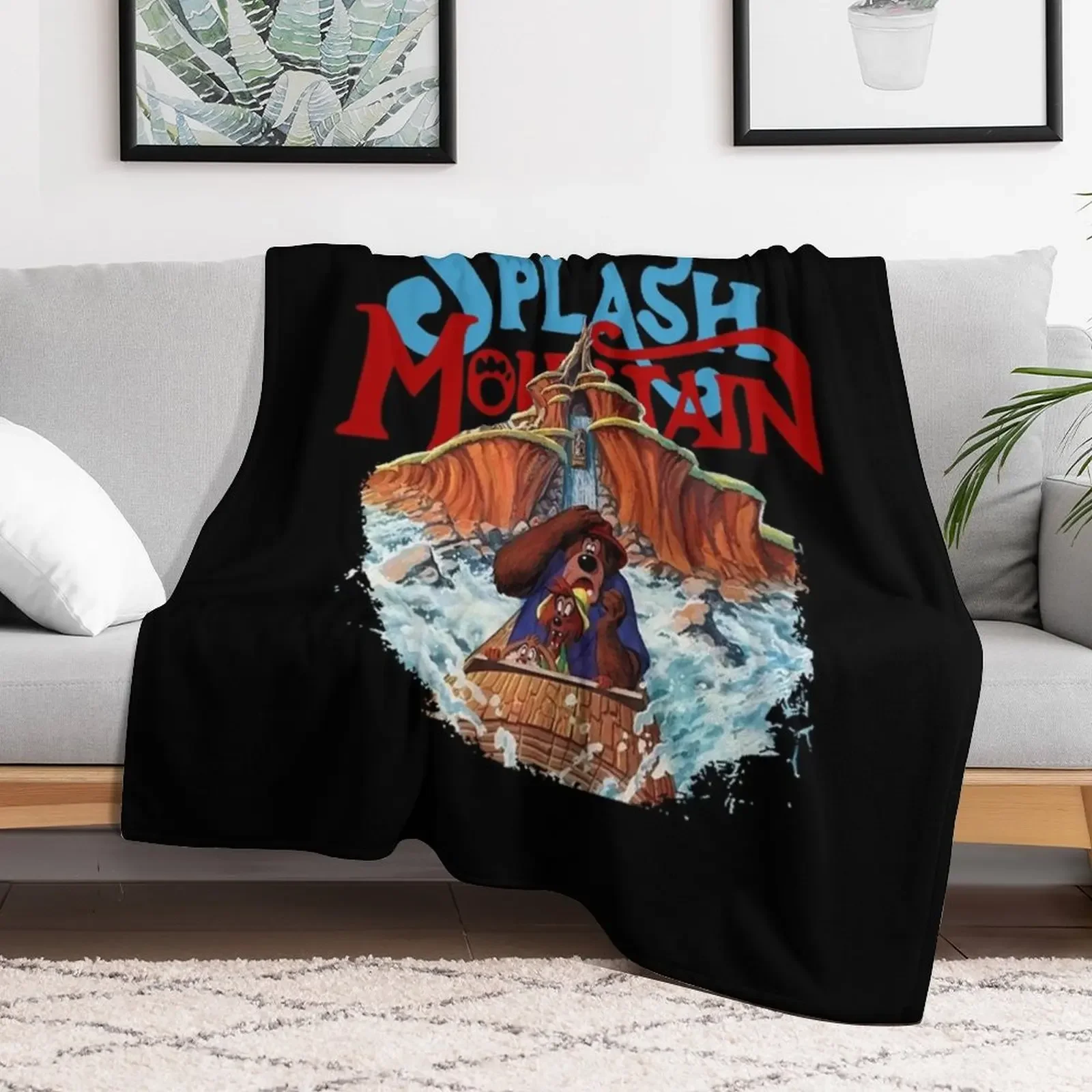 goodbye splash mountain T-Shirt Throw Blanket Thins Sofa Quilt Decorative Beds Heavy Blankets