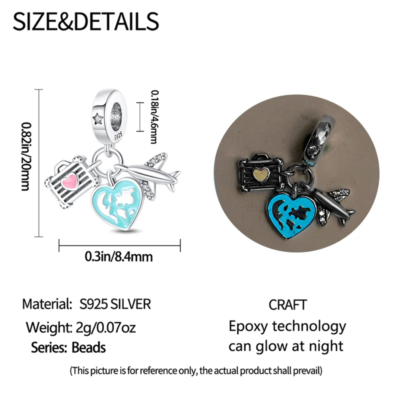 سحر 925 الفضة رومانسية الجليد والثلج الزجاج الخرز سحر يناسب 3 مللي متر الأصلي سوار قلادة المرأة DIY غرامة مجوهرات هدية جديد