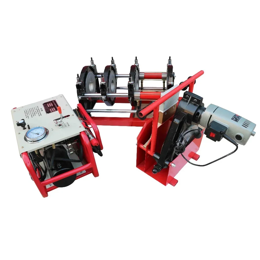 

2025 hot sale Semi-automatic Hydraulic Heat Fusion Welder Tube Joint Welding Machine for PE/PPR/PB/PVDF Pipe