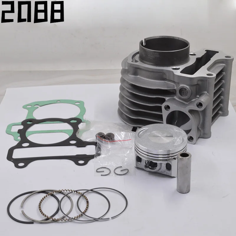 Motorcycle cylinder kit is suitable for Honda DIO VISION 110, NSC 110, NSC110, upgraded version of 53.5mm lifting 123cc ~ 125cc