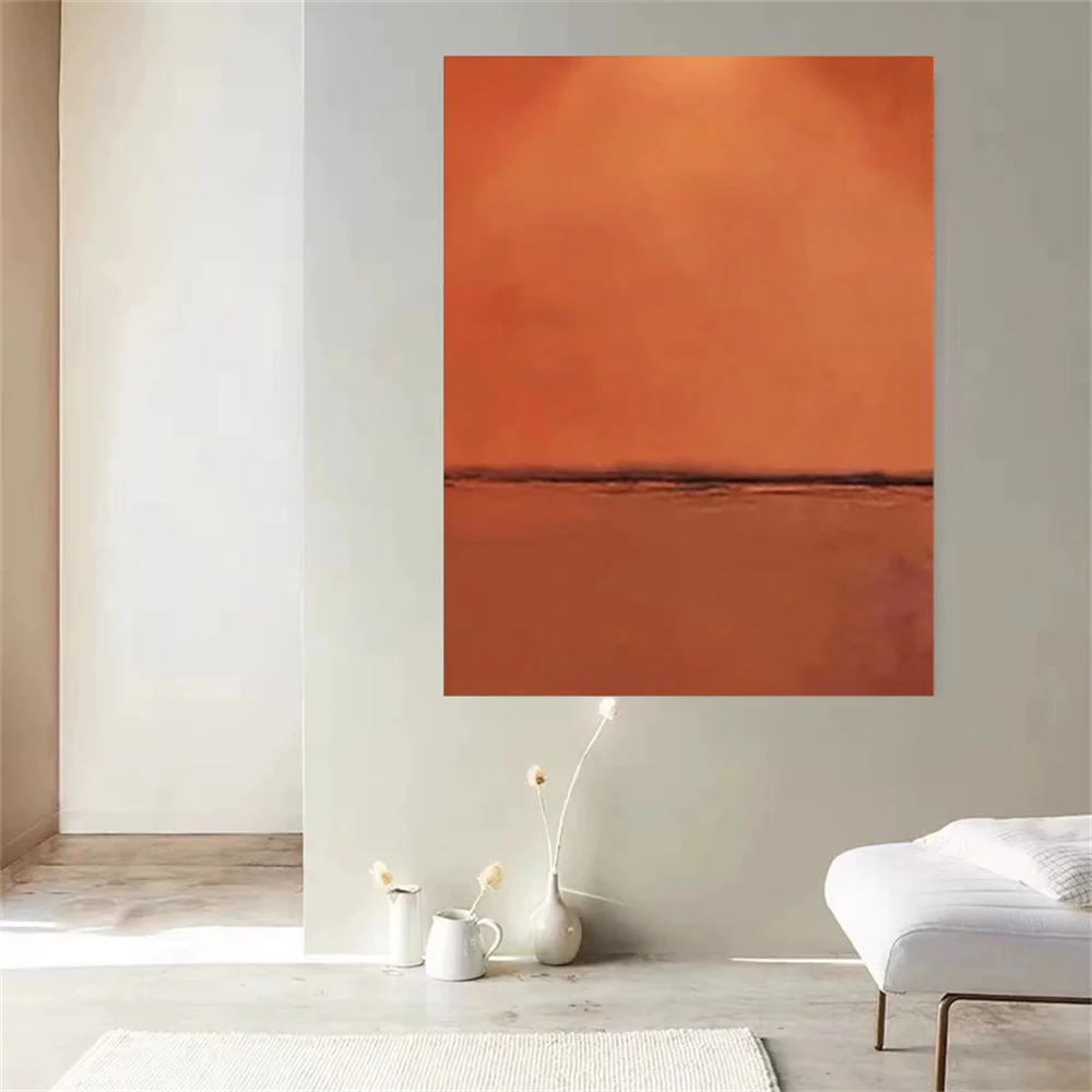 

100% Handmade Abstract Oil Painting On Canvas Minimalist design Mural Wall Art Picture For Living Room Home Decor Poster