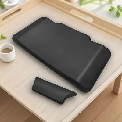 

Motorcycle Cushion 1 Set PU Sponge Backrest Pad Soft Rear Passenger Support Wear Resistant Comfortable Lumbar Relief