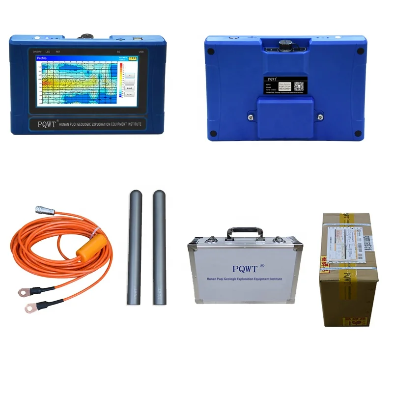 TC500 Multi Channels 3D Pipe Long Range River Underground Water Finder Detector Roatatoin Machine 100m 200m 300m 500m