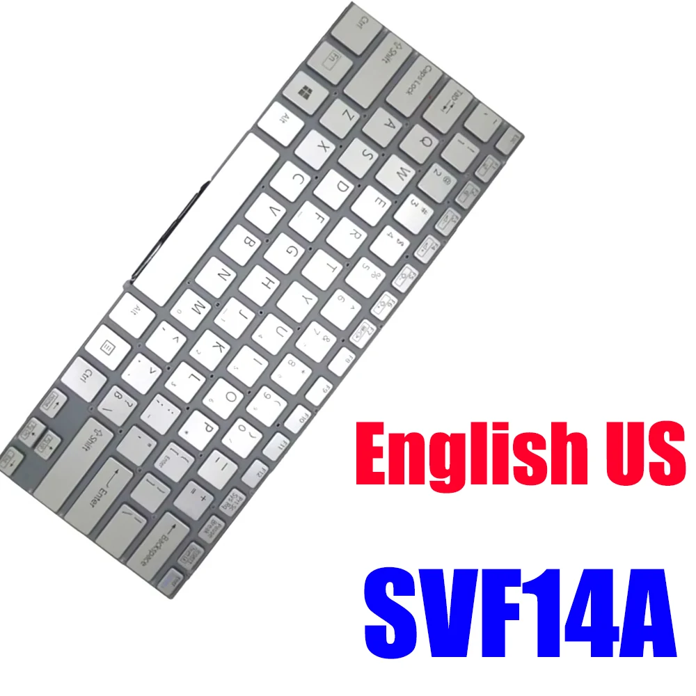 

Laptop Keyboard For SONY SVF14A 149238521US V141206CS1US 149238221US AEGD5U010103A V141106AS1US 149237621US English US New