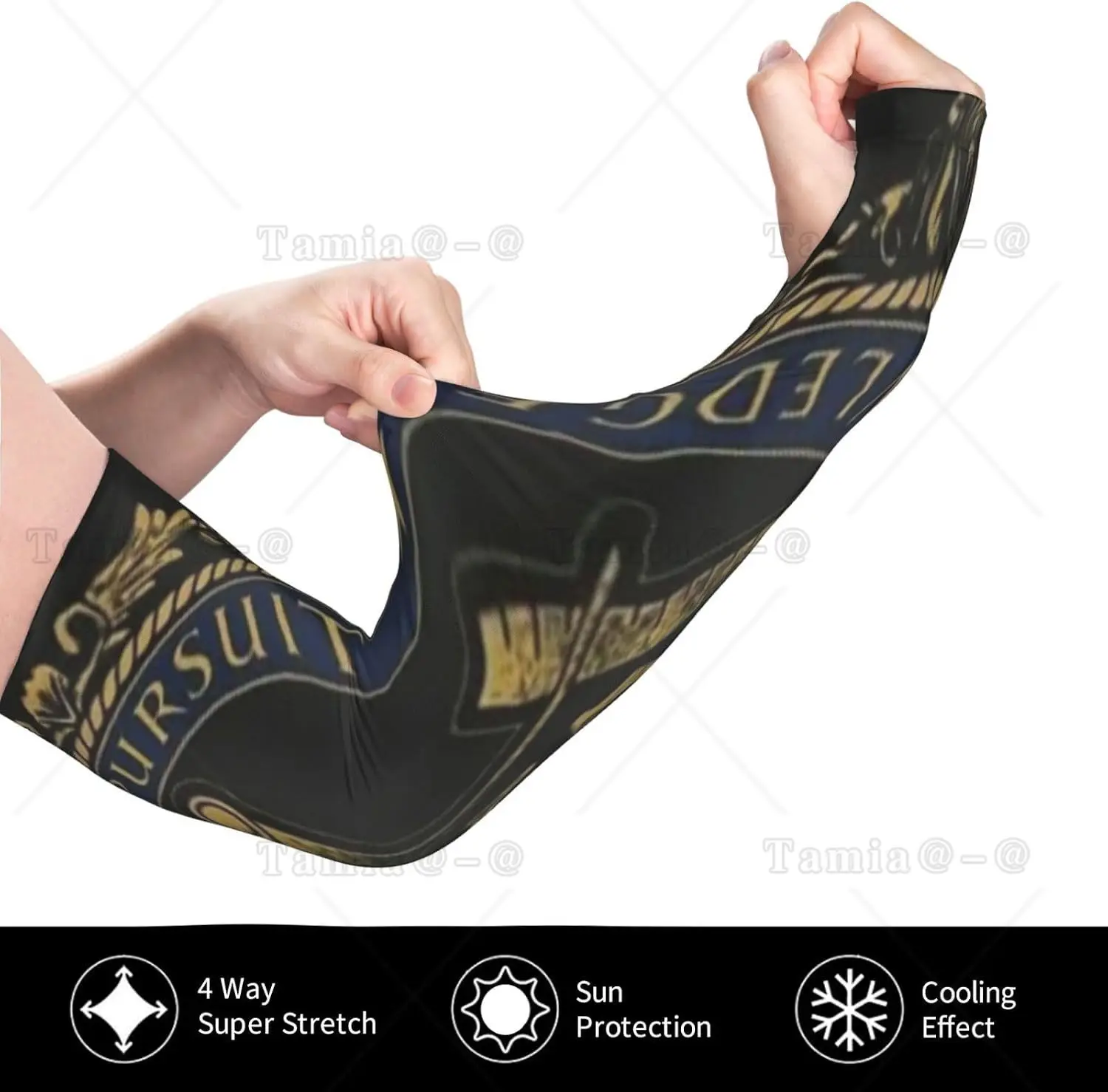 Masonic Art  Arm Sleeves Uv Protection Sun Unisex Sport Ice Silk Sleeves