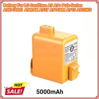 2024 Replacement Battery for LG Cord Zero A9,A9S,P9,A9K-CORE,A9MAX,A9T-Ultra,A9K-PRO,A9N,A9M,A9 Plus 25.55V 5000mAh