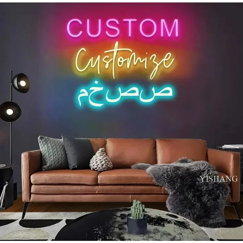 

Custom Neon Signs LED Personalised Neon Signs for Home Decor, Weddings, Bar Signs, Gifts, Parties, Company Logos, Business Neon