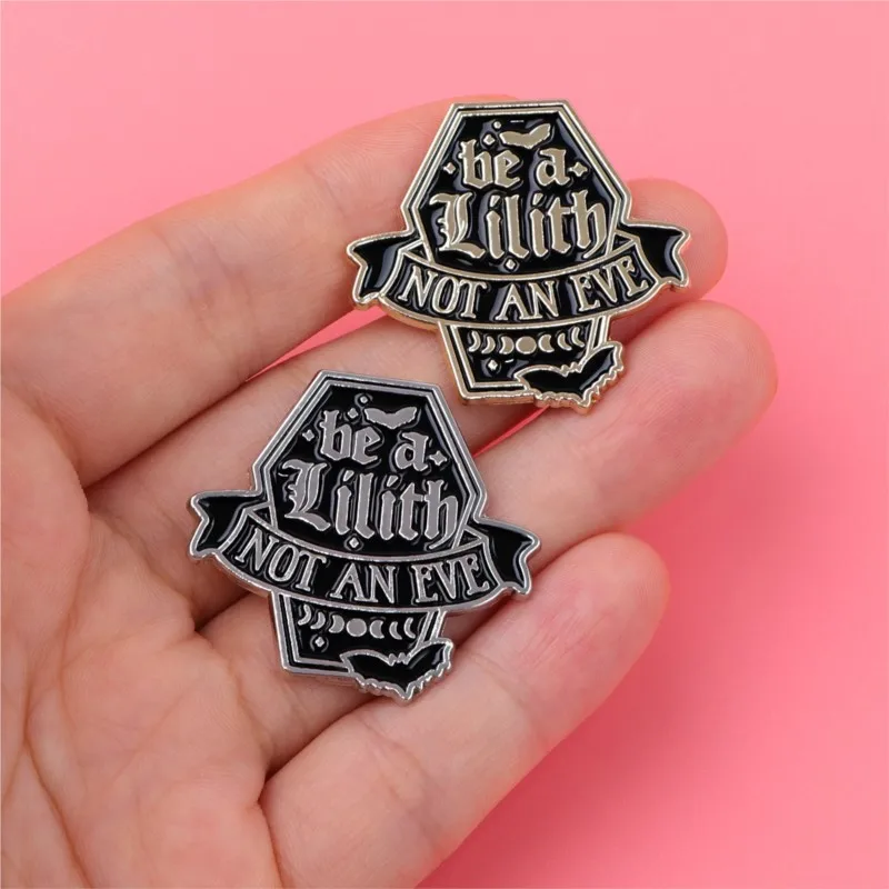 Cute Gothic Dark Demon Monster Cartoon Enamel Pins Anime Figure Lapel Brooch Backpack Hat Clothes Daily Outfit Decor Badges view 6