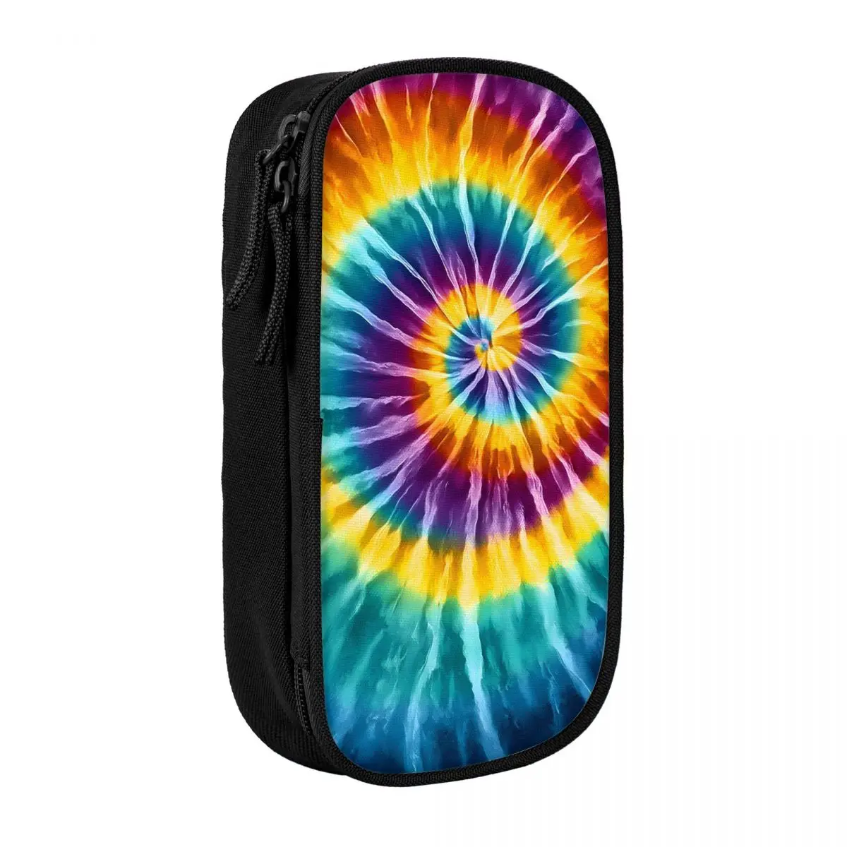 

Корейский красочный пенал с принтом тай-дай, Радужный художественный пенал для мальчиков и девочек, большая сумка для ручек, коробка, школьные аксессуары