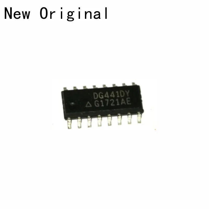 

DG441DY SOP16 New and Original Quad SPST CMOS Analog Switches