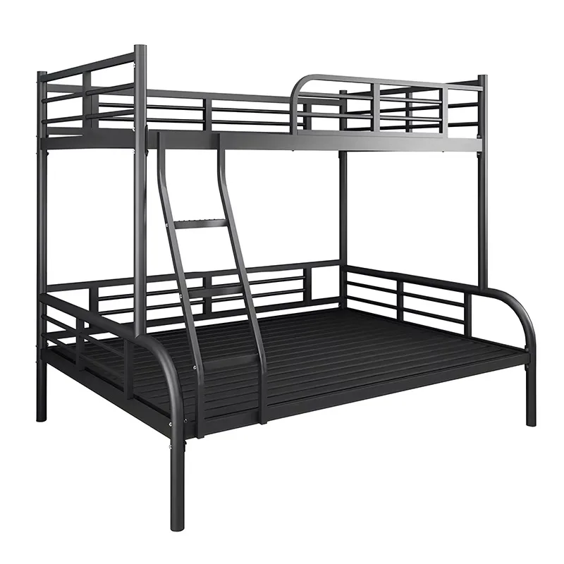 Durable Steel Fashion Capsule Bunk Bed Double Decker Space Bunk Bed with Ladder for Hotel Youth Hostel