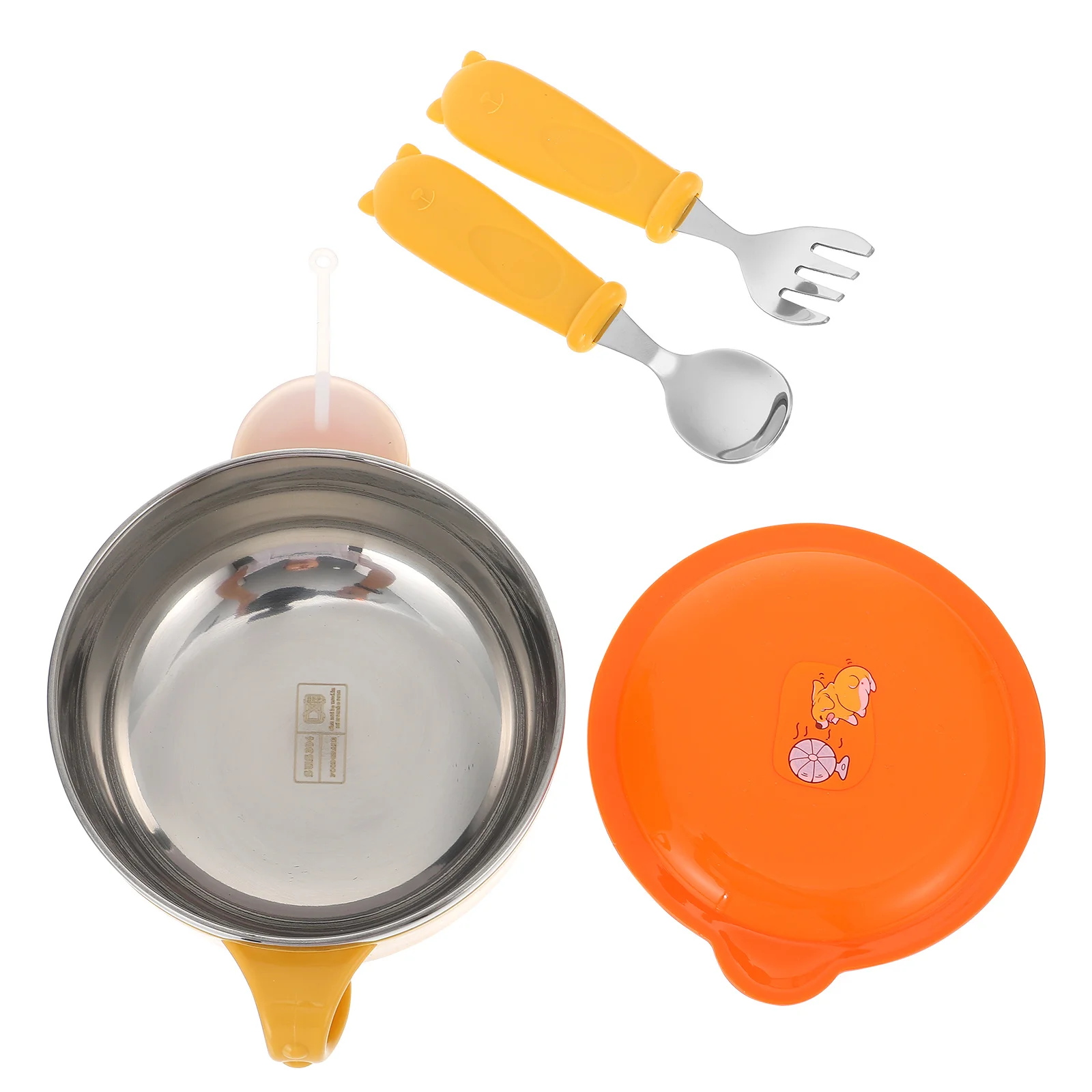 

1 шт. изолированная миска для инъекций воды из нержавеющей стали, двухслойная миска для прикорма, суп, салат, бытовая кухонная сервировка