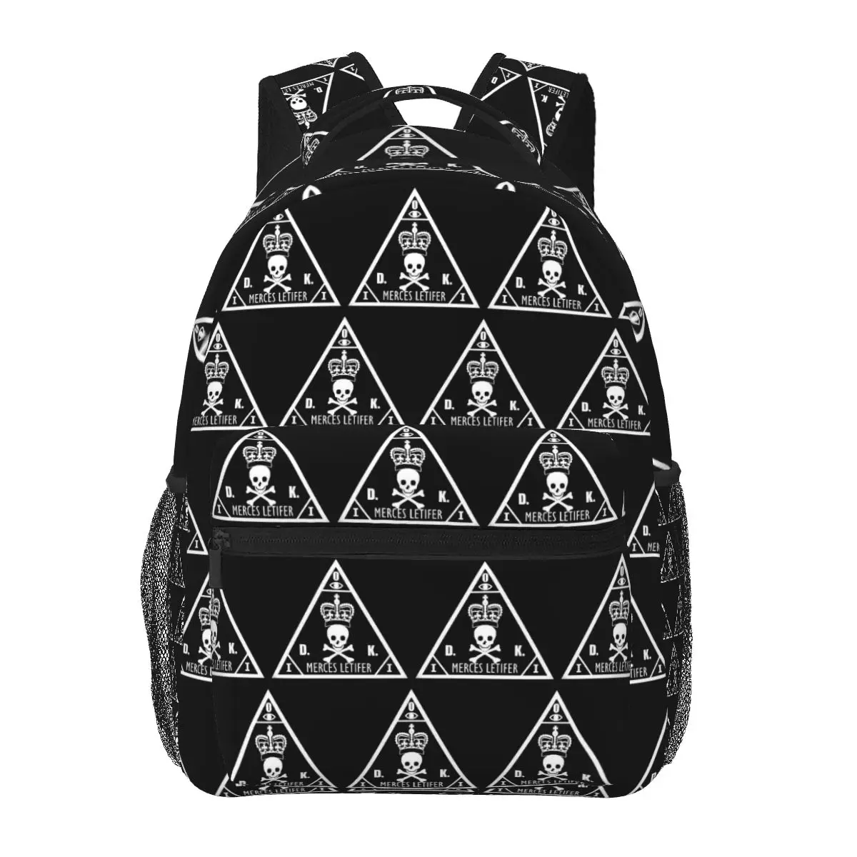 Hitman Logo Agent 47 Otto Ort-Meyer Symbol Student Backpack School Bag Hiking Daypack for Men Women Fashion Bookbag Shoulder Bag