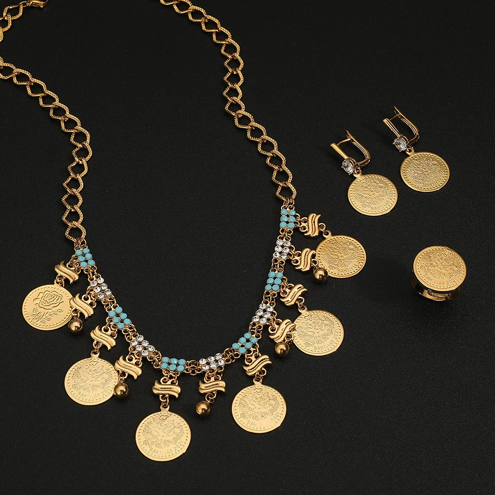럭셔리 아랍 스타일 신부 주얼리 세트, 생명의 나무 패 - Luxury Lifestyle Jewelry 리뷰 및 가격