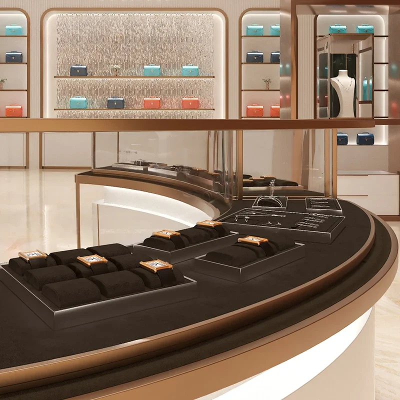 

Высококачественная стойка для часов, счетчик часов, витрина, прямая трансляция, реквизит для дисплея часов