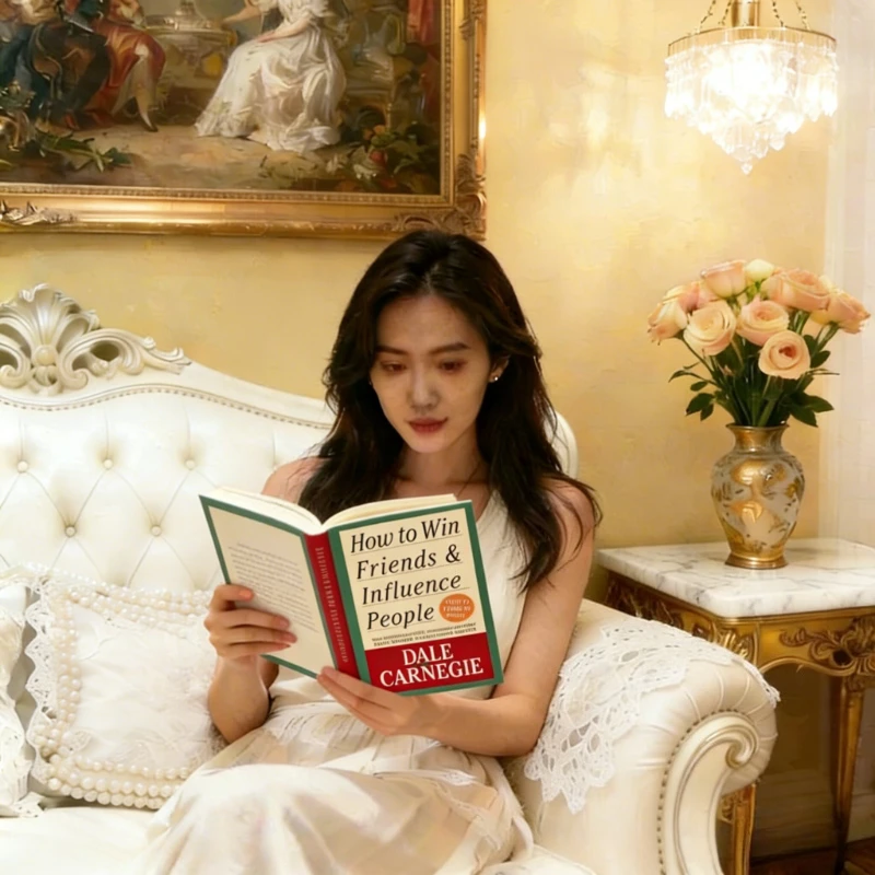 

How To Win Friends & Influence People By Dale Carnegie Interpersonal Communication Skills Self-improvement Reading Book