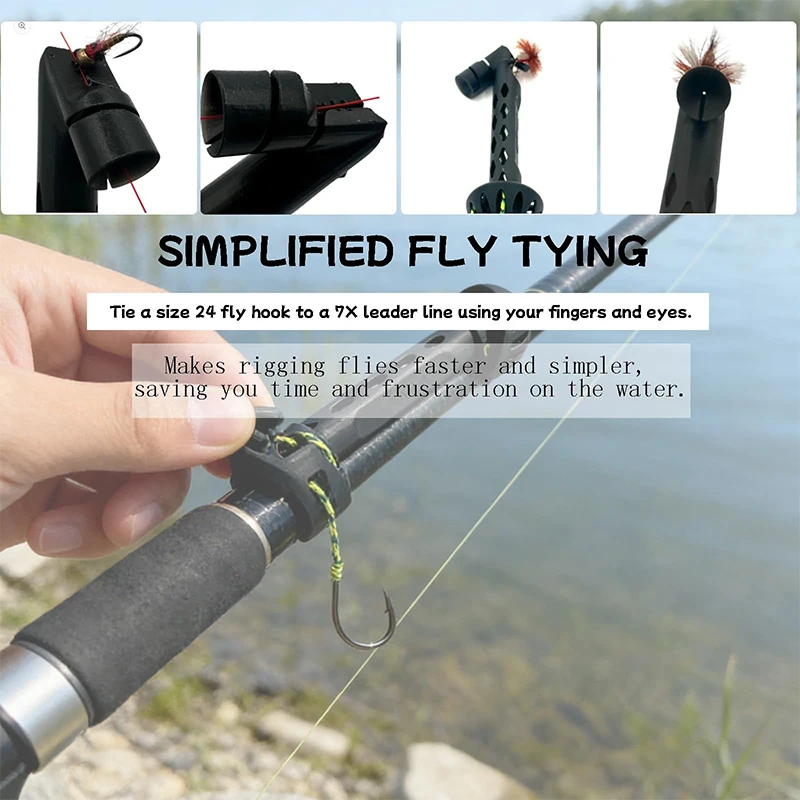 

New Magnetic Fly Fishing Rig Fishing Accessories For Most Fishing Hooks Small Fly Baits Fly Fishing Accessories With Front Wires