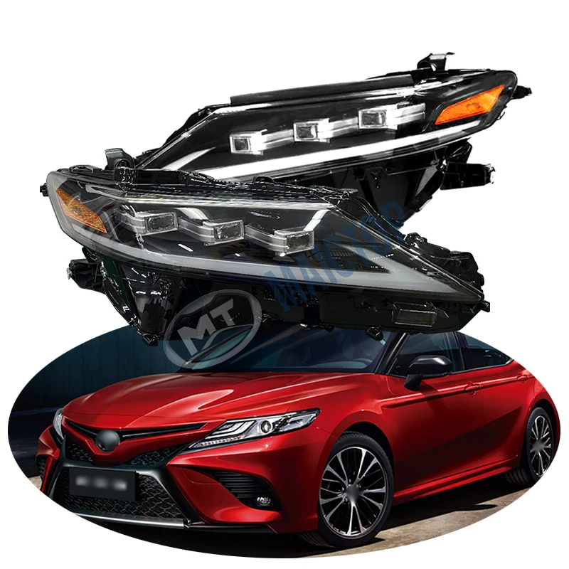 

Maictop Upgraded Triple Lens LED Headlight For Toyota Camry 2018-2021 Modified Front Car Accessories