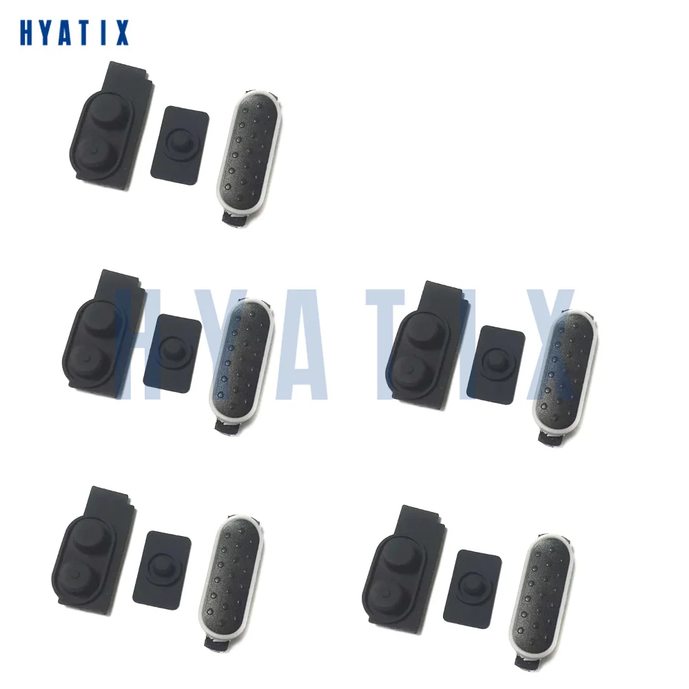 Launch Talk PTT Rubber Button for P6620i P6600i DP2400e DP2600e DEP570e DEP550E XPR3300e XPR3500e Radio Accessories