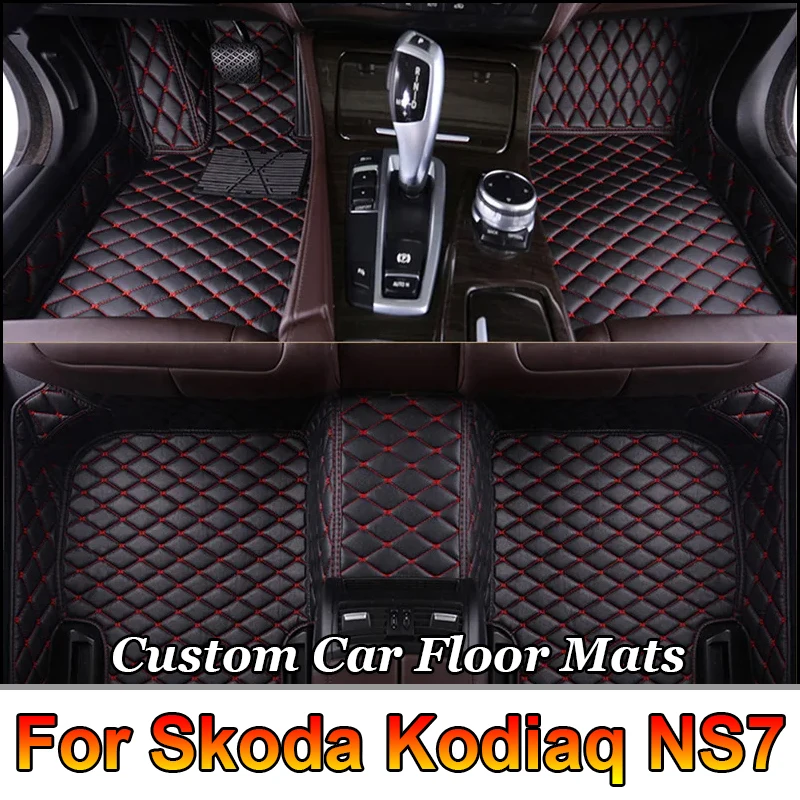 

Автомобильные коврики для Skoda Kodiaq NS7 2017 ~ 2022 2018 2019 Автомобильные ковры Кожаные напольные коврики Коврики Коврики Внутренние детали Автомобильные аксессуары 7 сидений