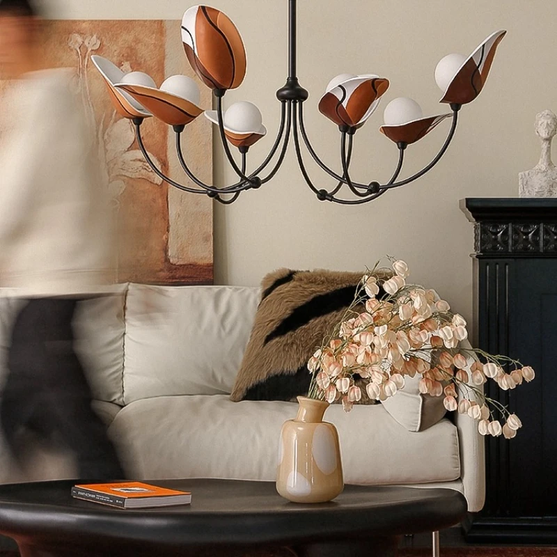 

French medieval designer 2025 new creative hand-painted bungalow villa