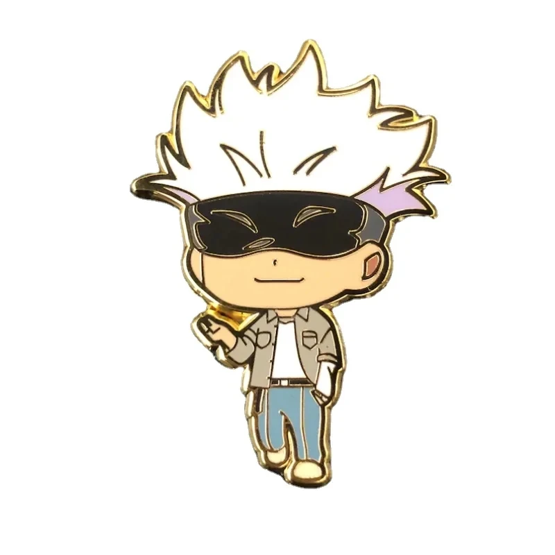 Novelty Anime Enamel Pin Boy Lapel Pins Badge Brooch for Jewelry Gifts for Kids Friends Fans