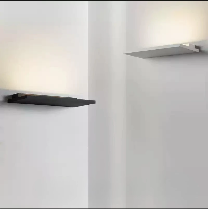 2026 Minimalist LED Wall Light Bedroom Living Room Decoration All Aluminum Balcony Aisle Lamps Corridor Wall Sconce Lighting Fix
